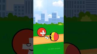 Countries that Love Switzerland 🇨🇭 #countryballs #switzerland