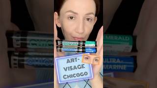 Цветная тушь Art-Visage 💙 та самая тушь Chicago Арт-визаж 💚 обзор #makeup #макияж #beauty #shorts