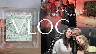 Vlog | Viagem com a Família | Formatura | Presentes | Casa