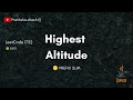 LeetCode 1732 |  Find Highest Altitude | Prefix Sum Explained | Java