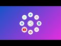 Animated Circular Navigation Menu using Html CSS, Vanilla JS|Circular Social Share Menu  Html CSS JS