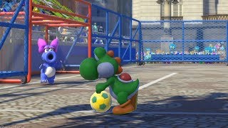Mario and Sonic at The Rio 2016 Olympic Games DuelFootball  Team Peach vs Team Sliver