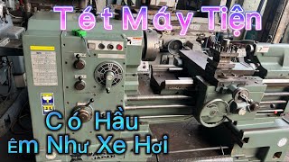 Clip 1091 | Test máy tiện wasino 860 | wasino đầu vuông | wasino có hầu | lathe wasino 860