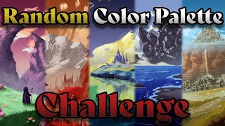 Random Color Palette Art Challenge!