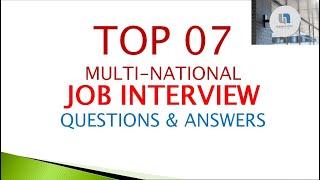 Top job interview questions and answers (How to pass a job interview)