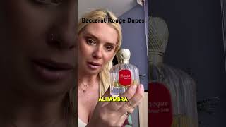 Baccarat Rouge 540 dupes. The best fragrances