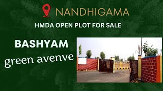 HMDA Open plot for sale at #nandhigama  near #manjeera  nagar #bdl  #bhanur 200 SQYARDS EAST Facing