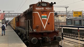 GORAKHPUR to BASTI - Enormous ALCo Chugging by WDM3A!