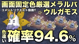 【画面固定!!移動なし色厳選】メラルバ・ウルガモス編!!【ポケモンSV/スカーレット・バイオレット】