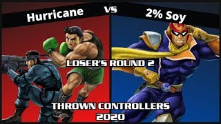 TC'20 | Loser's R2: Hurricane (Mac, Snake) vs 2% Soy (C. Falcon)