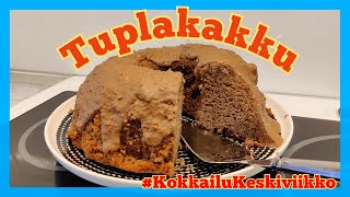 Tuplakakku | leipastaan Tuplakakku ystävänpäiväksi