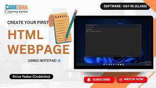 Learn HTML in Notepad for Beginners | Write, Save & Run HTML Code | First Webpage Tutorial