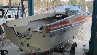 Haines Hunter V17L Transom Rebuild and Replacement.