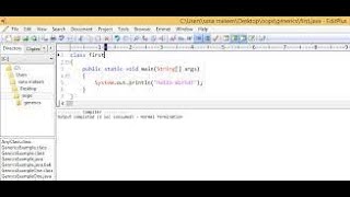 Python first program||Hello World Program in Python||How to write a python program in editplus