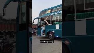 FIRST INDIAN TRIPLE DECKAR BUS..#rtcbusjourney #update #subscribe #now