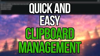 Clipmenu: Look No Further For A Simple Clipboard Manager