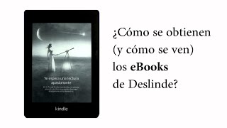 Cómo se ven los eBooks de Deslinde