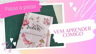 PASSO A PASSO PORTA DOCUMENTOS A4  | FAÇA E VENDA MUITO