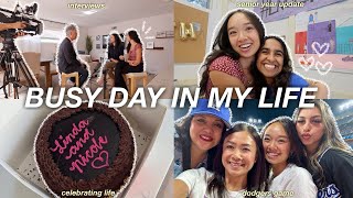 BUSY DAY IN MY LIFE | interviews, school, & dodgers game!