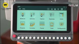 Instalación y Levantamiento con Dos Puntos Conocidos Estación Total SATLAB SLT12