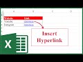 How to Insert Hyperlinks in Excel (To Sheets, Files, or Websites)
