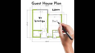 Unbelievable Guest House Plan!#home #guesthouse