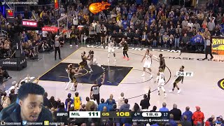 FlightReacts To Golden State Warriors vs Milwaukee Bucks Full Game Highlights | March 11, 2023!