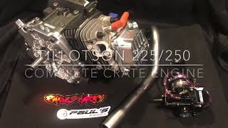 Tillotson 225-240cc CRATE ENGINE complete with carb and header (go kart, mini bike) // Paul’s karts