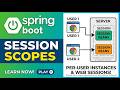 Spring Boot Bean Scopes Explained with Code | Singleton, Prototype, Request, Session || CodeTav