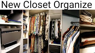 New IKEA CLOSET Organize with me || Spring 2024 Sunday Reset Cleaning Motivation
