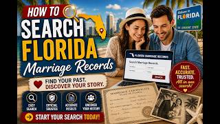 How to search Florida marriage records