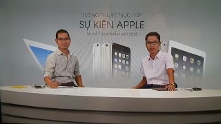 Tường thuật trực tiếp sự kiện Apple ra mắt sản phẩm mới 2015