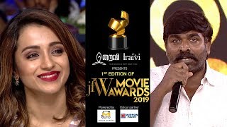 Vijay Sethupathi Powerful speech on women in cinema at JFW Movie Awards 2019
