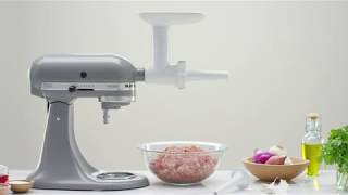 Stand mixer attachment: How to use our sausage stuffer