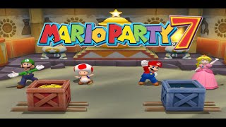 Mario Party 7 - MiniGames - Mario vs Luigi vs Toad vs Peach (Normal Difficulty)