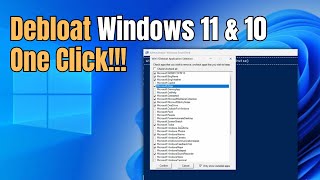 Debloat Windows 11 & 10: A Simple Guide to a Fast and Cleaner System