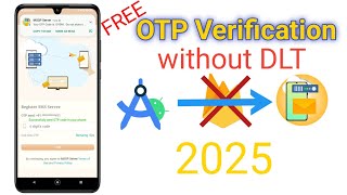 OTP Send using Android studio | fast to sms | Free API Key | Msgp Server 2025 | DLT Service