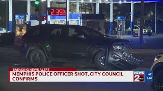 Blue Alert issued after officer shot in Memphis