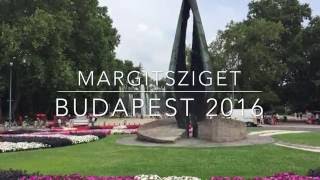 The island of Margitsziget in Budapest