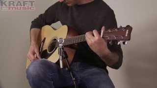 Kraft Music - Yamaha FS650MS Acoustic Guitar Demo with Jake Blake