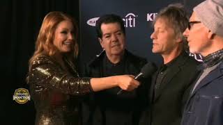 The Cure - Rock and Roll Hall of Fame 2019 red carpet interview with Michael, Lol, Boris and Perry