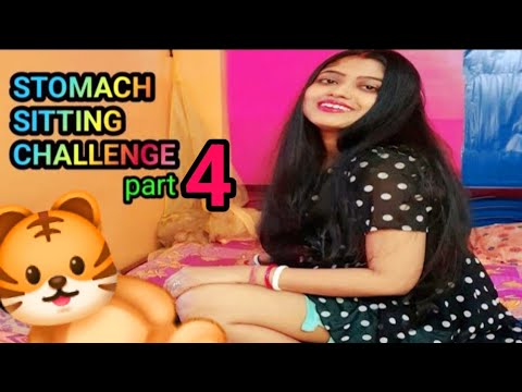 New Stomach Sitting Challenge 2024 With My Teddy [part -4] - YouTube