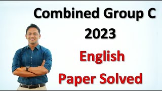 Group C 2023 English Explanation. | Combined C | #mpscenglish #maheshpatil  #mpsccombined