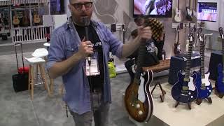 New Harmony Guitars Made In Kalamazoo, Michigan at NAMM 2020 | MikesGigTV