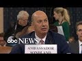 Amb. Gordon Sondland delivers opening statement at House Impeachment hearing | ABC News