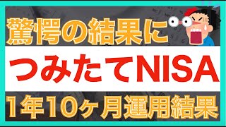 【大幅減】積立NISA1年10ヶ月運用結果｜ 含み益が半減した理由とは｜投資｜資産運用｜