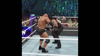 Undertaker VS Goldberg #wwe2k23 #wweraw