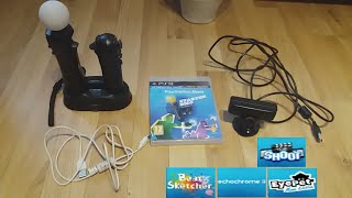 PS3 Move システムをセットアップして Move ゲームをプレイする方法