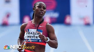 At 35, Jamaica's Fraser-Pryce holds off deep field of Americans in Prefontaine 200m | NBC Sports