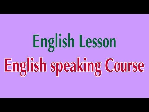Learn English Online - English speaking Course English Lesson Learn English Online - English speaking Course English Lesson